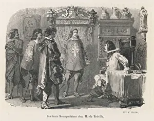 Classic Literature Prints Online Drucke: Three Musketeers