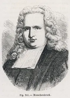 18th Century Scientist Drucke: Musschenbroek / Figuier