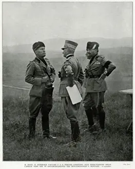 Musollini/Drei Soldaten