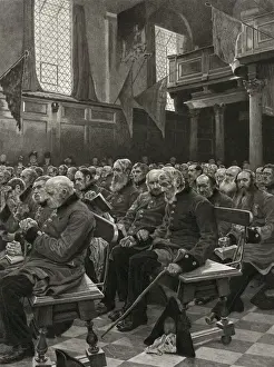 Military History Prints Drucke: The last muster