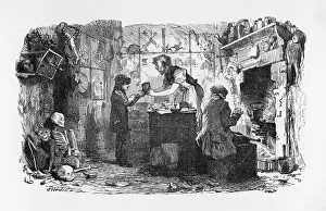 Charles Dickens Characters Drucke: OUR MUTUAL FRIEND