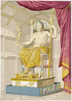 Phidias Sculpture Drucke: Myth / Classical Myth / Zeus