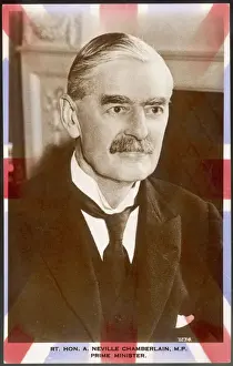 Historical Figure Prints Online Drucke: N Chamberlain / Postcard