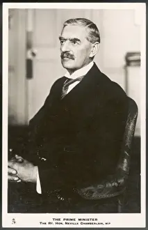 Neville Chamberlain Prime Minister Drucke: N Chamberlain / Russell Cd