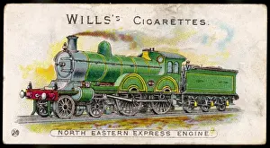 Classic Steam Locomotives Drucke: N Eastern Express Loco