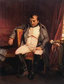 Historical Figure Portraits Drucke: Napoleon (Defeated)