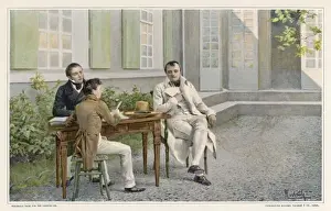 Napoleon Bonaparte Artwork Drucke: Napoleon Dictating