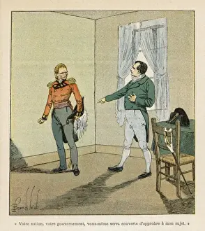 19th Century Art Prints Drucke: Napoleon and Lowe