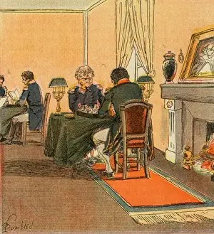 Napoleon spielt Schach