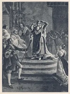 Coronation Of Napoleon I Drucke: Napoleon Is Sacre