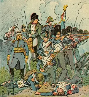 Schlacht Von Waterloo Drucke: Napoleon bei Waterloo