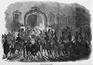 Spanish History Figures Drucke: Narvaez Resigns
