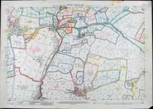 National Archives Map Collection Drucke: Map of Cornwall