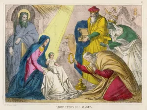 Die Geburt Christi Drucke: Weihnacht der Magier