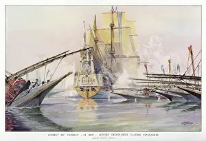 Maritime Art Prints Online Drucke: Naval Action 1640