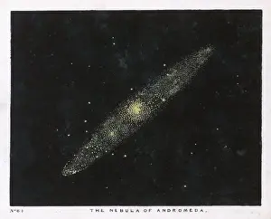 Celestial Body Photography Drucke: Nebula in Andromeda