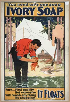 Pioneer Life Drucke: You need only one soap - Ivory soap