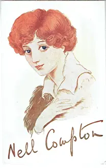Vintage Theatre Performers Drucke: Nell Compton