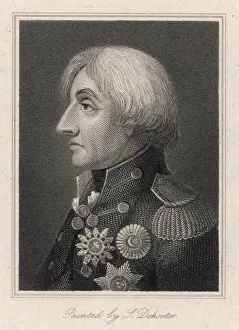 Lord Nelson Portrait Drucke: Nelson in Profile