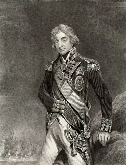 Lord Nelson Drucke: Nelson am Ufer