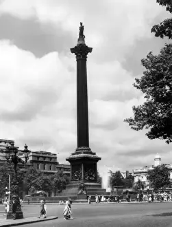 Trafalgar Square Landmark Drucke: Nelsons Column