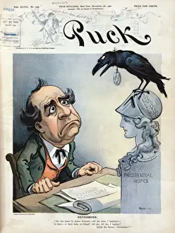 William Jennings Bryan Cartoon Drucke: Nevermore