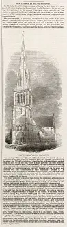 Historic Churches In London Drucke: New Church, Hackney