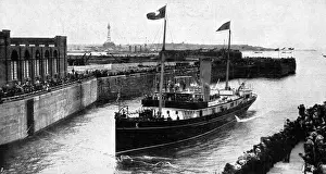 Liverpool Maritime History Drucke: The New Gladstone Dock