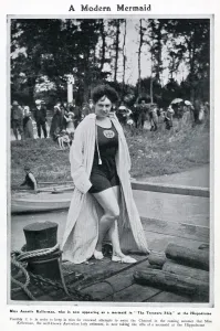 Vintage Bathing Costume Drucke: Annette Kellerman