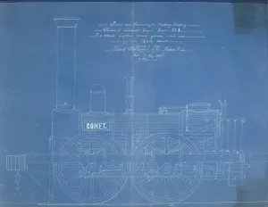 Kometantrieb von Robert Stephenson & Co