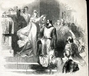 Kronung von Robert dem Bruce