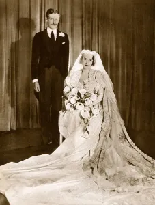 Die Hochzeit des Earls und der Gräfin von Shrewsbury und Talbot mit Yevonde