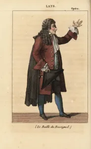 Französischer Bariton François Lay als Le Bailleur