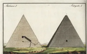 Cheops Pyramid Drucke: Great pyramid of Giza