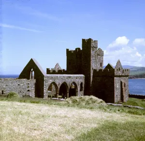 Ancient Castle Ruins Drucke: (insert)