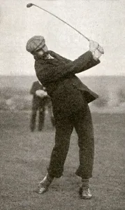 Vintage Golf Swing Drucke: (insert)