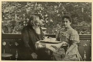 Hans Christian Andersen und Adelheid von Strauss