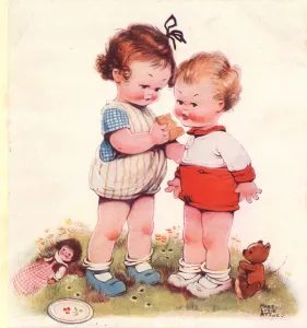Mabel Lucie Attwell - Nur ein Bisschen Brot von Hovis