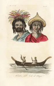 Einwohner von Ostinsel oder Rapa-Nui