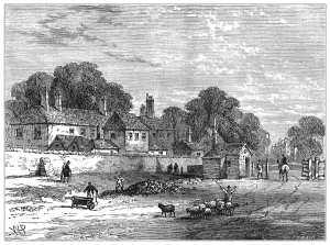 Kensington High Street History Drucke: Old Turnpike Kensington