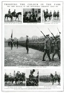 Die Pfeiferparade im Hyde-Park, 1919