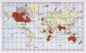 Britischer Reichsplan 1880