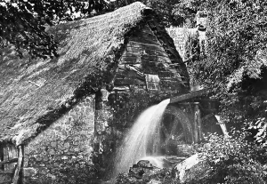 Chagfords Mühle Devon im Viktorianischen Stil