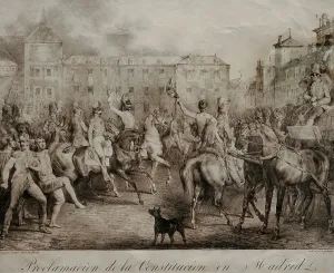 Erklärung der Verfassung in Madrid, 1820