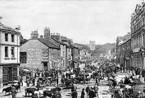 Skipton Hauptstraße frühes Jahrhundert