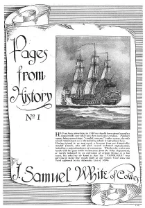 British Shipbuilding History Drucke: Samuel White Marine Craft