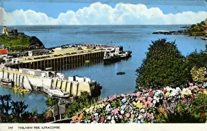 Historical Places In England Drucke: The New Pier, Ilfracombe, Devon