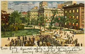 Historical US Landmarks Drucke: New York