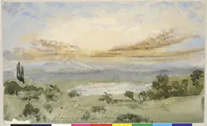 James Moore Prints Online Drucke: Newcastle Turneresque Sky-study