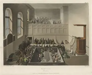 Newgate Prison History Drucke: Newgate Chapel 1809